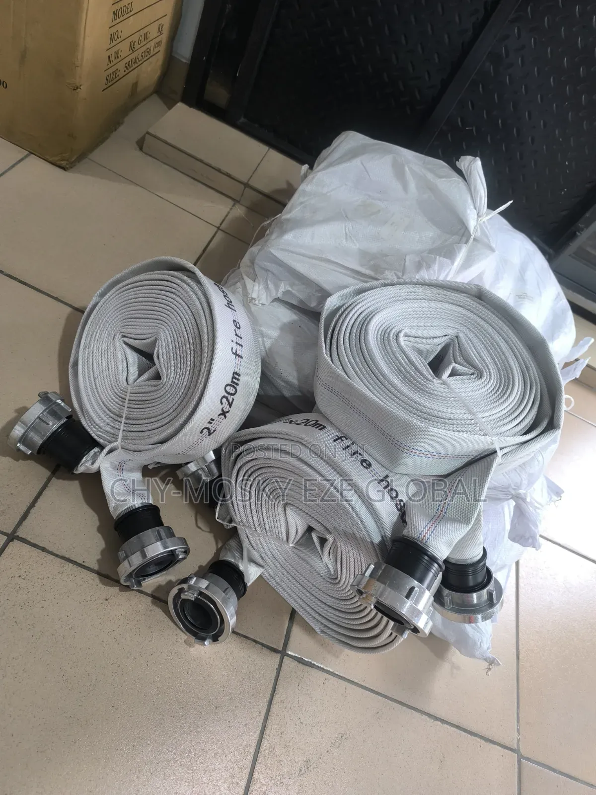 2"x20mtr Canvas Fire Hose (10bar)