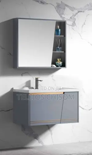 80cm Bathroom Cabinet With Mirror