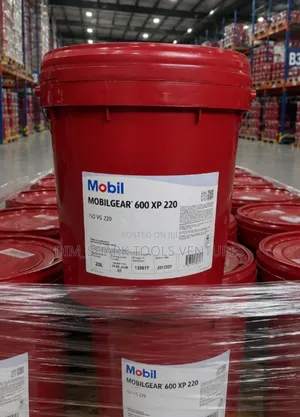20-Liter of Mobilgear 600 XP 220 High-Performance Industrial Gear Oil