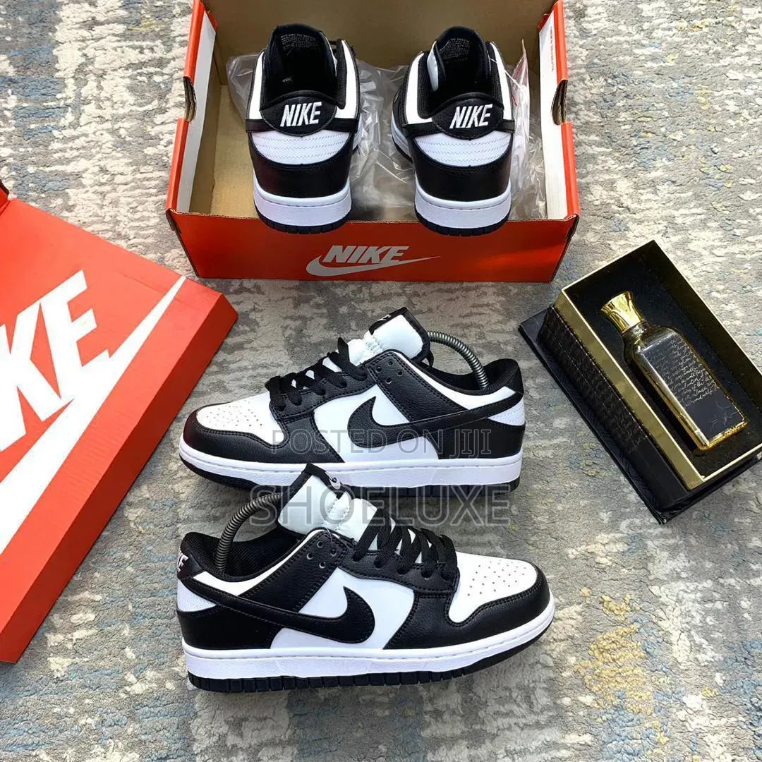 Nike Black and White Sneakers