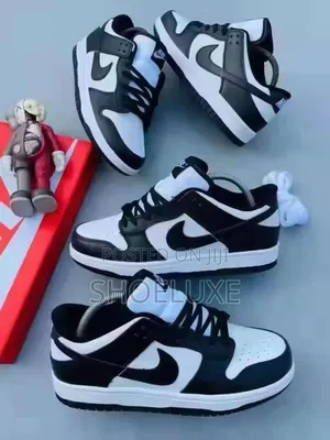 Nike Black and White Sneakers