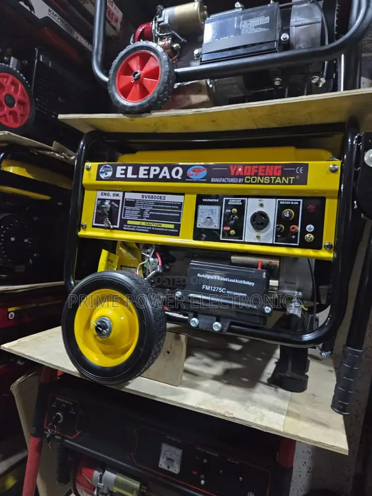 4.5kVA Elepaq Constant Generator – Fuel Efficient Durable