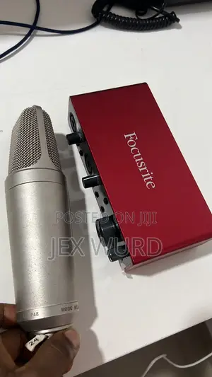 NT2A Studio Rode Mic and Focusrite 2i2, 3rd Gen Soundcard