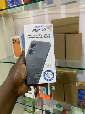New Tecno Pop 20 128 GB Black