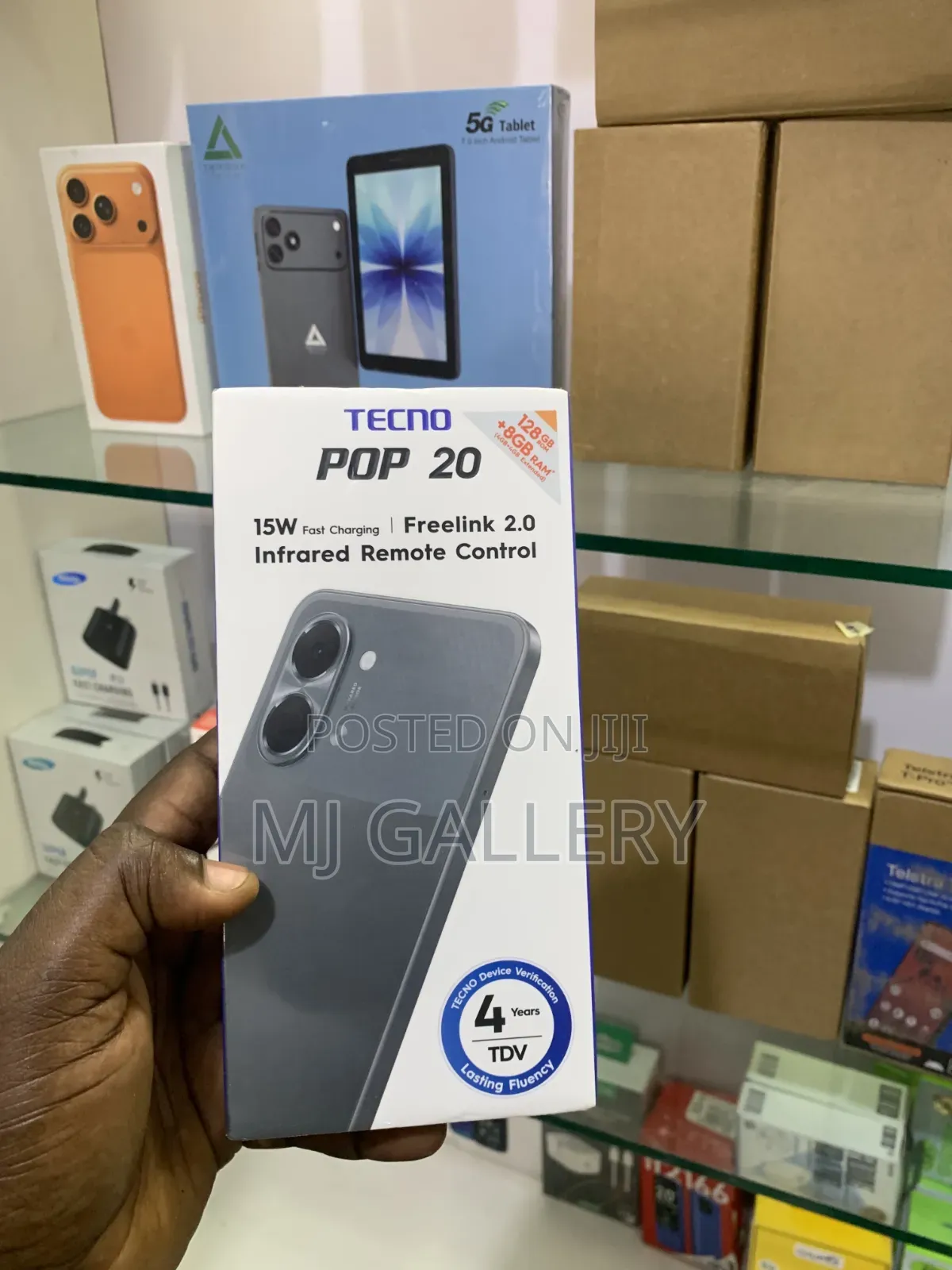 New Tecno Pop 20 128 GB Black