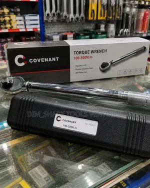 100-500 Covenant Brand Micrometer Click-Type Torque Wrench