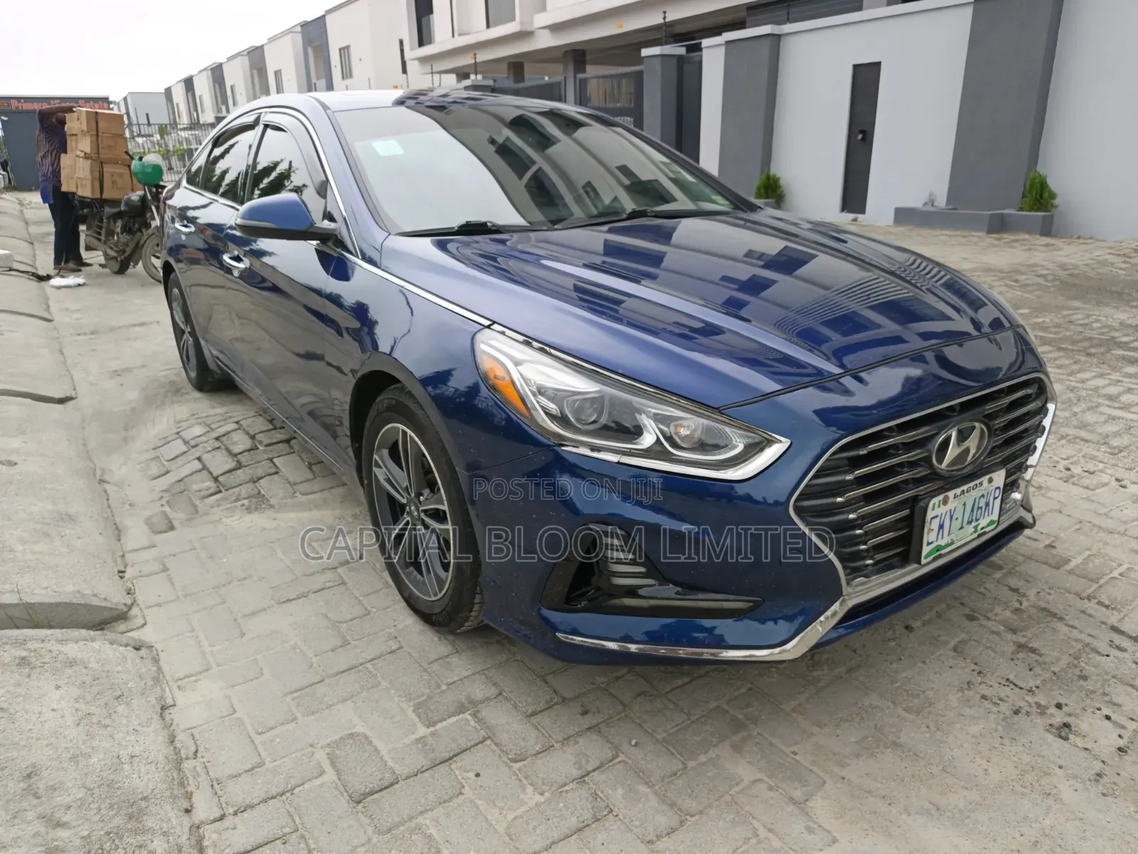 Hyundai Sonata Limited 2018 Blue