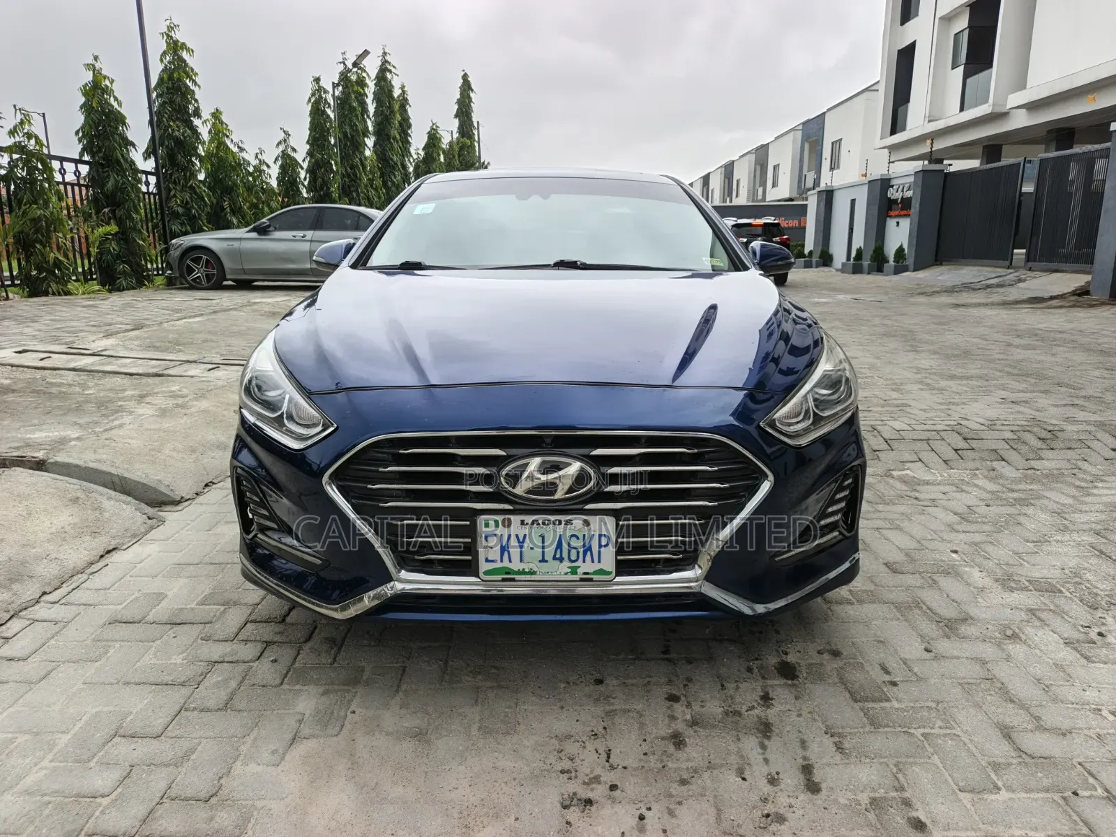 Hyundai Sonata Limited 2018 Blue