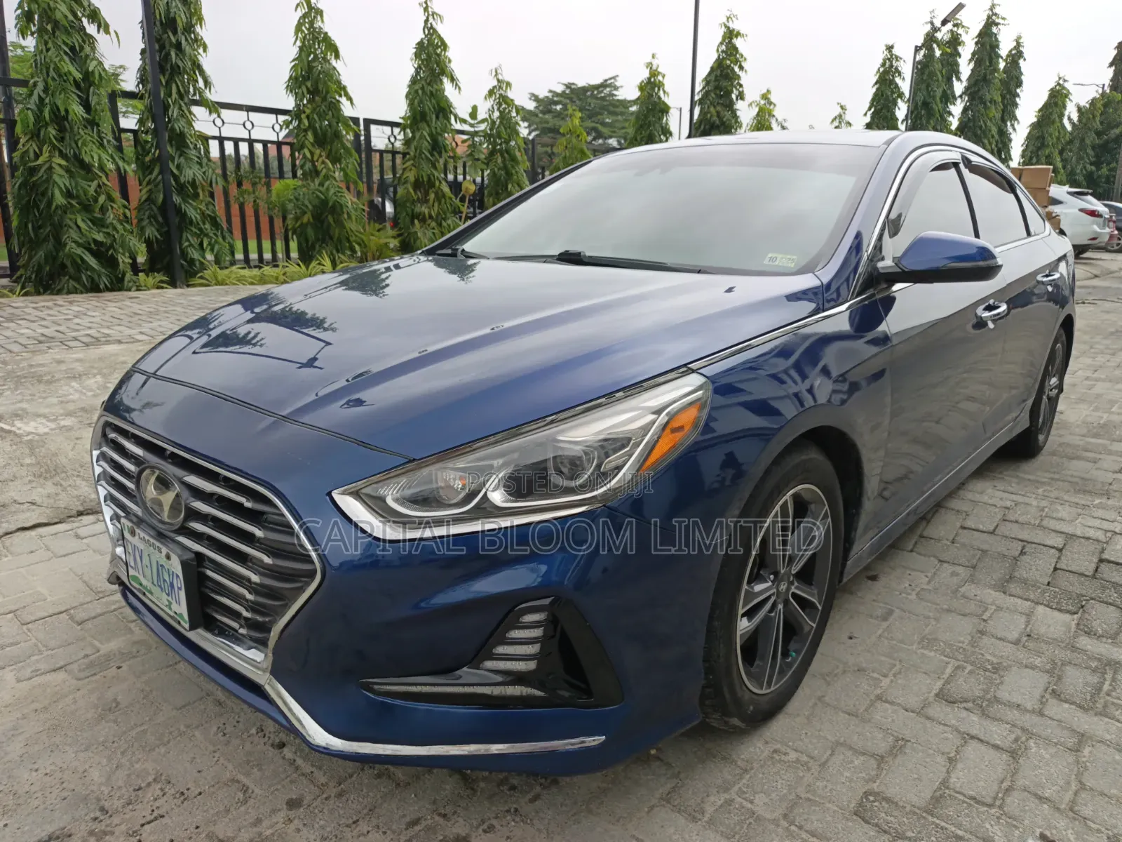 Hyundai Sonata Limited 2018 Blue