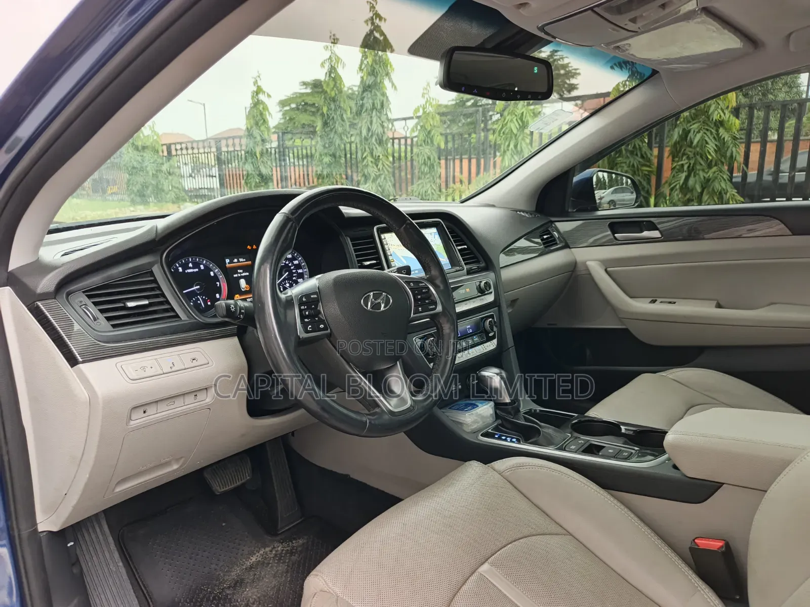 Hyundai Sonata Limited 2018 Blue