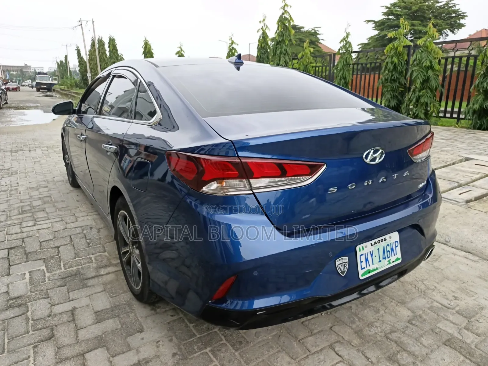 Hyundai Sonata Limited 2018 Blue