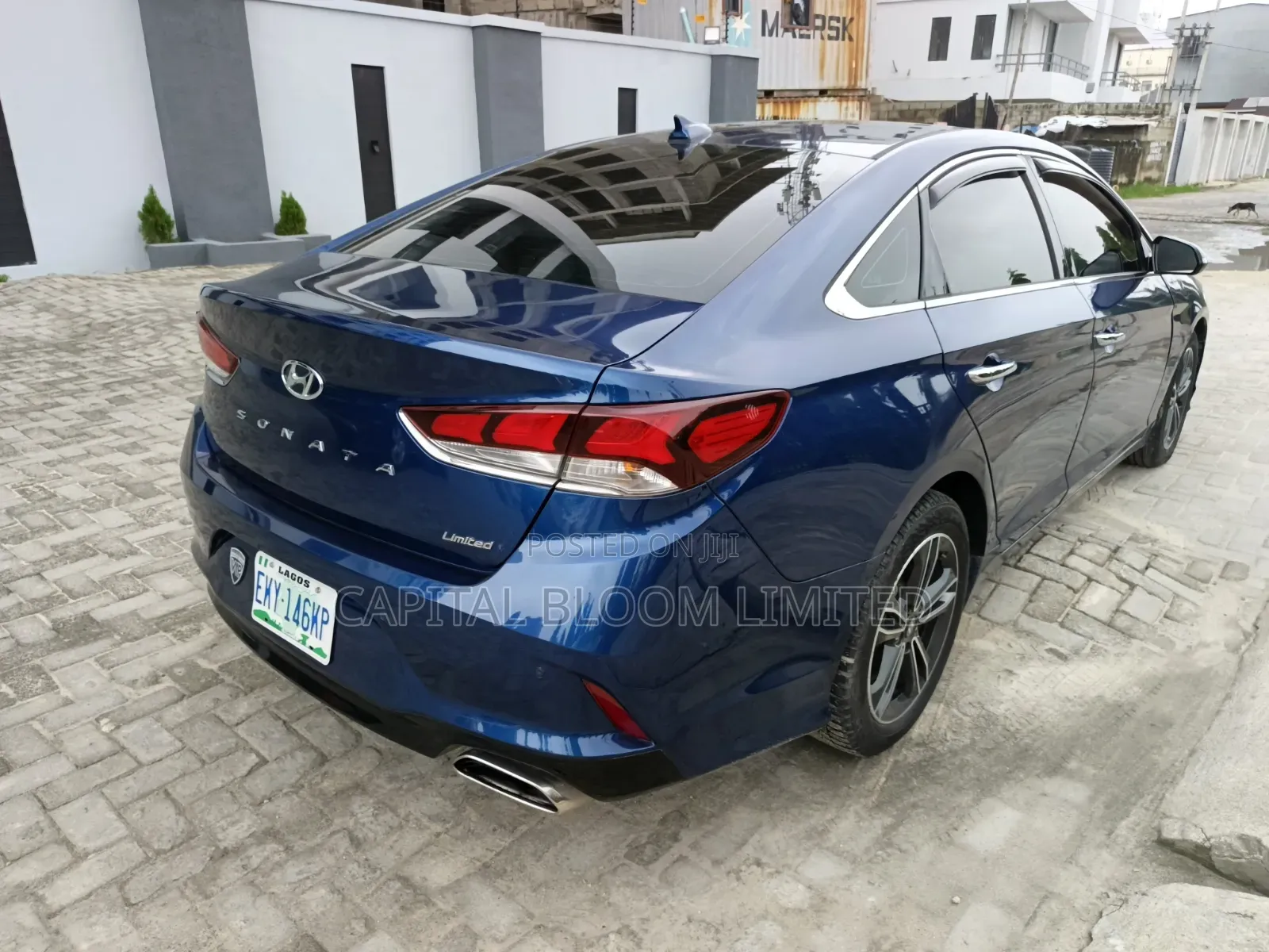 Hyundai Sonata Limited 2018 Blue
