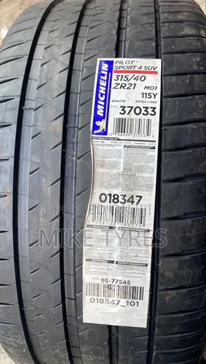 Brand New Michelin Pilot Sport 4 SUV 315/40zr21 115Y