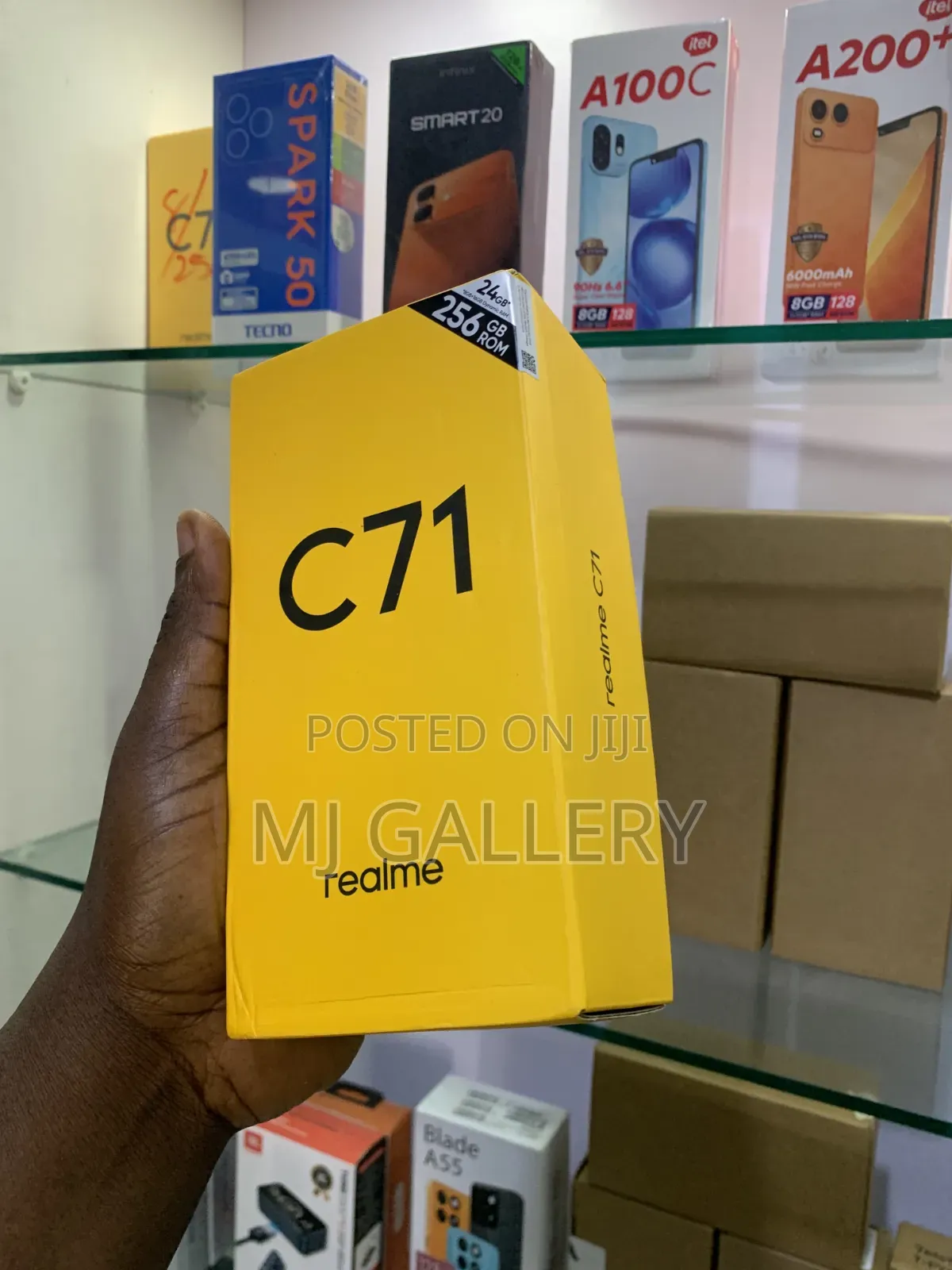 New Realme C71 256 GB Black
