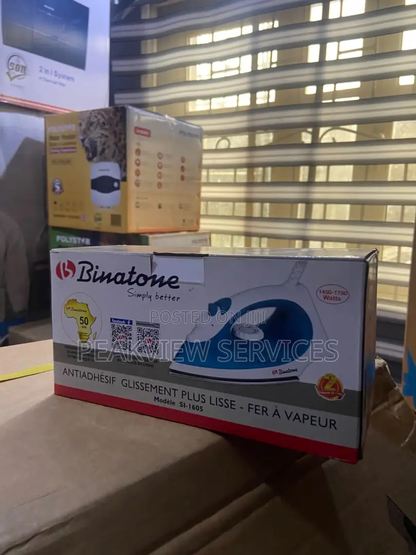 Binatone Steam Iron With Precision Temperature Control SI-1605
