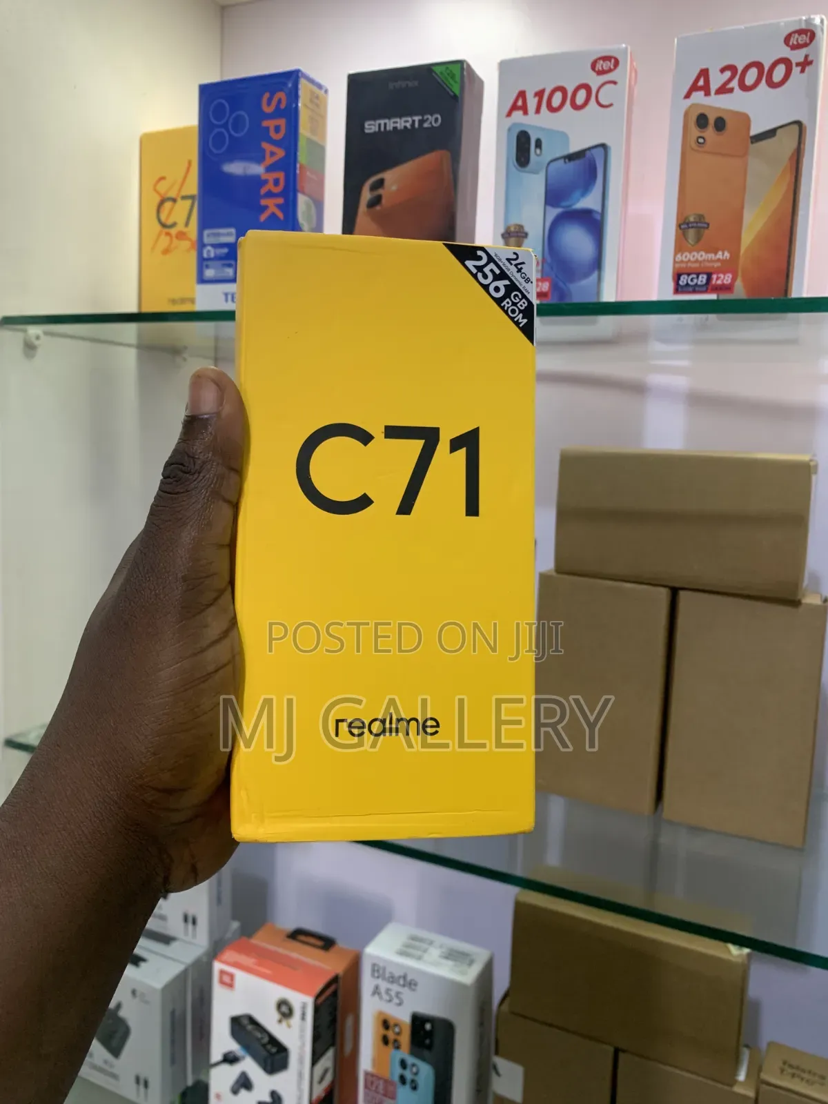New Realme C71 256 GB Black