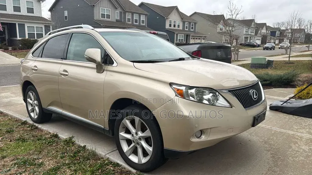 Lexus RX 2012 Gold
