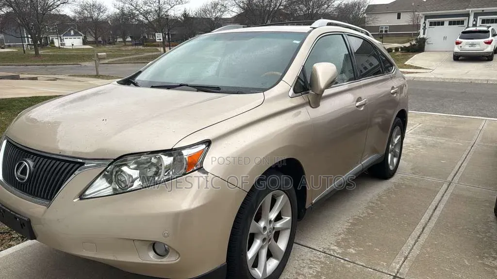 Lexus RX 2012 Gold
