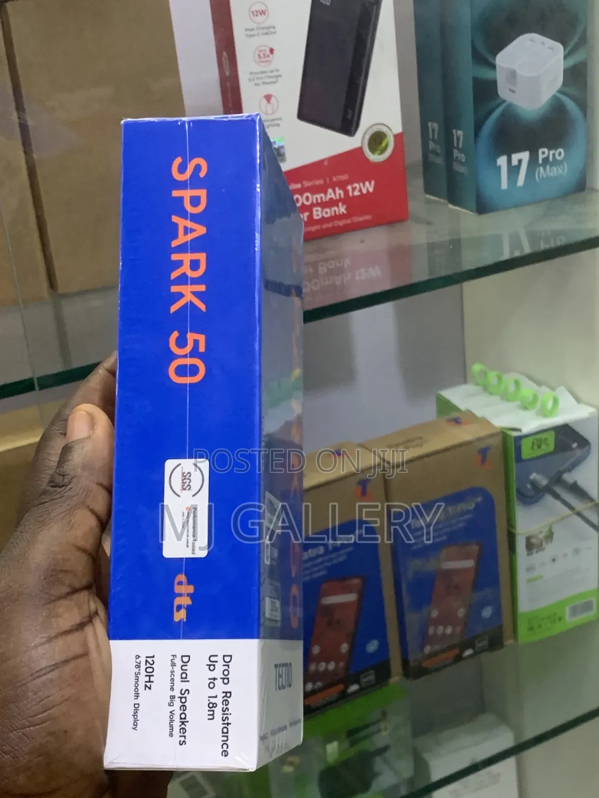 New Tecno Spark 50 128 GB Black