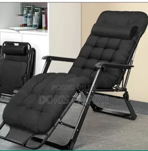 Adjustable Backrest Foldable Reclining Metal Chair.