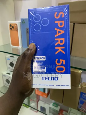 New Tecno Spark 50 128 GB Black
