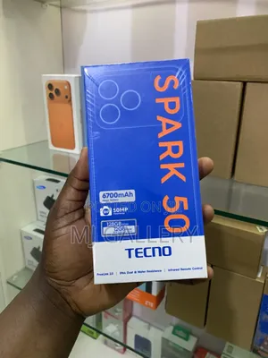 New Tecno Spark 50 128 GB Black