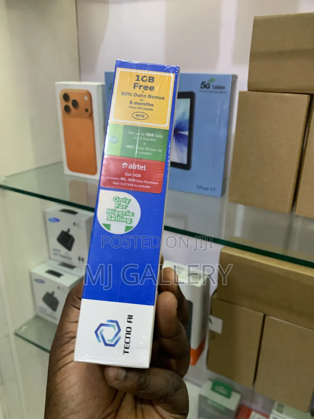 New Tecno Spark 50 128 GB Black