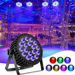 18x12Watts Flat LED Parcan