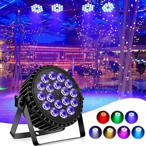 18x12Watts Flat LED Parcan