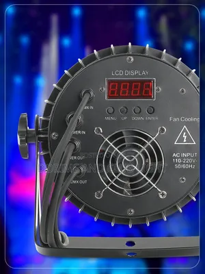 18x12Watts Flat LED Parcan