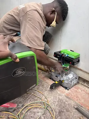 Compact Remote Control Automatic Sliding Gate System Setup