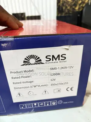12v 1.2kva SMS Hybrid Solar Inverter