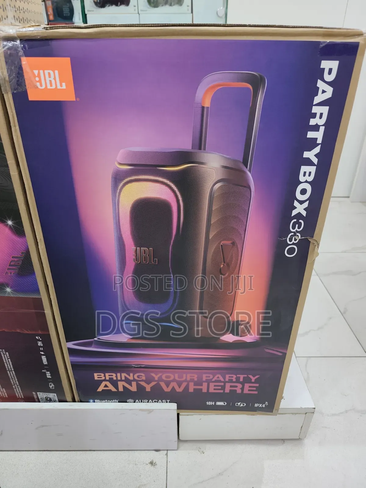JBL Partybox 330 Bluetooth Speaker