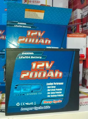 200ah/12v Lithium Battery Available Now