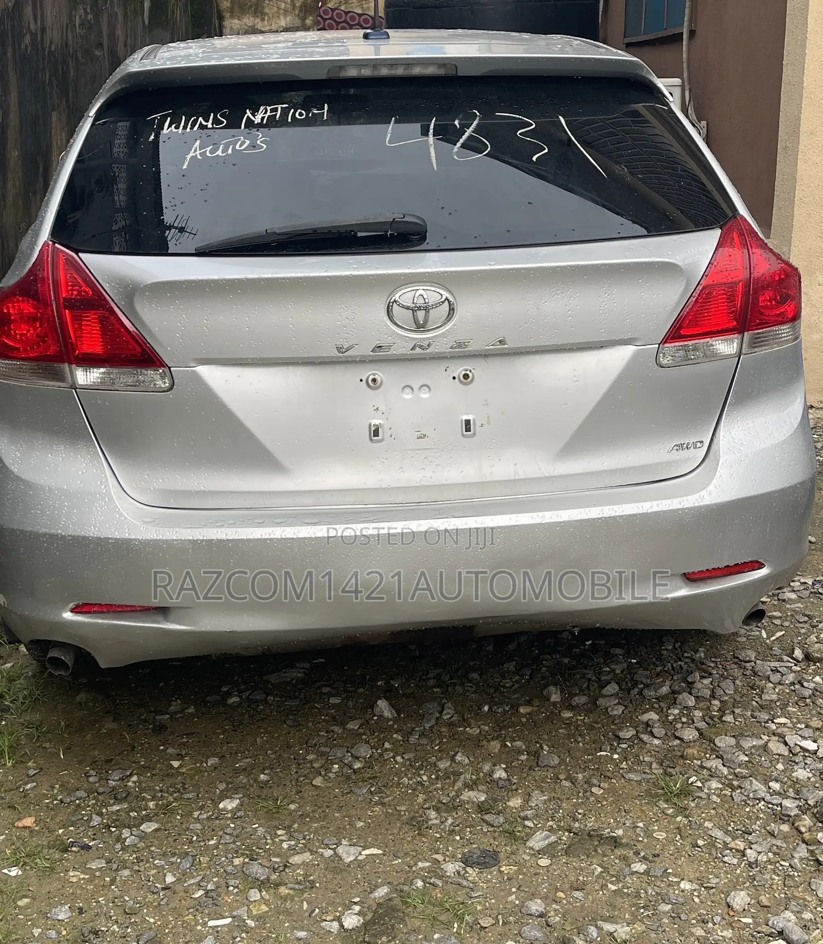 Toyota Venza AWD 2012 Silver