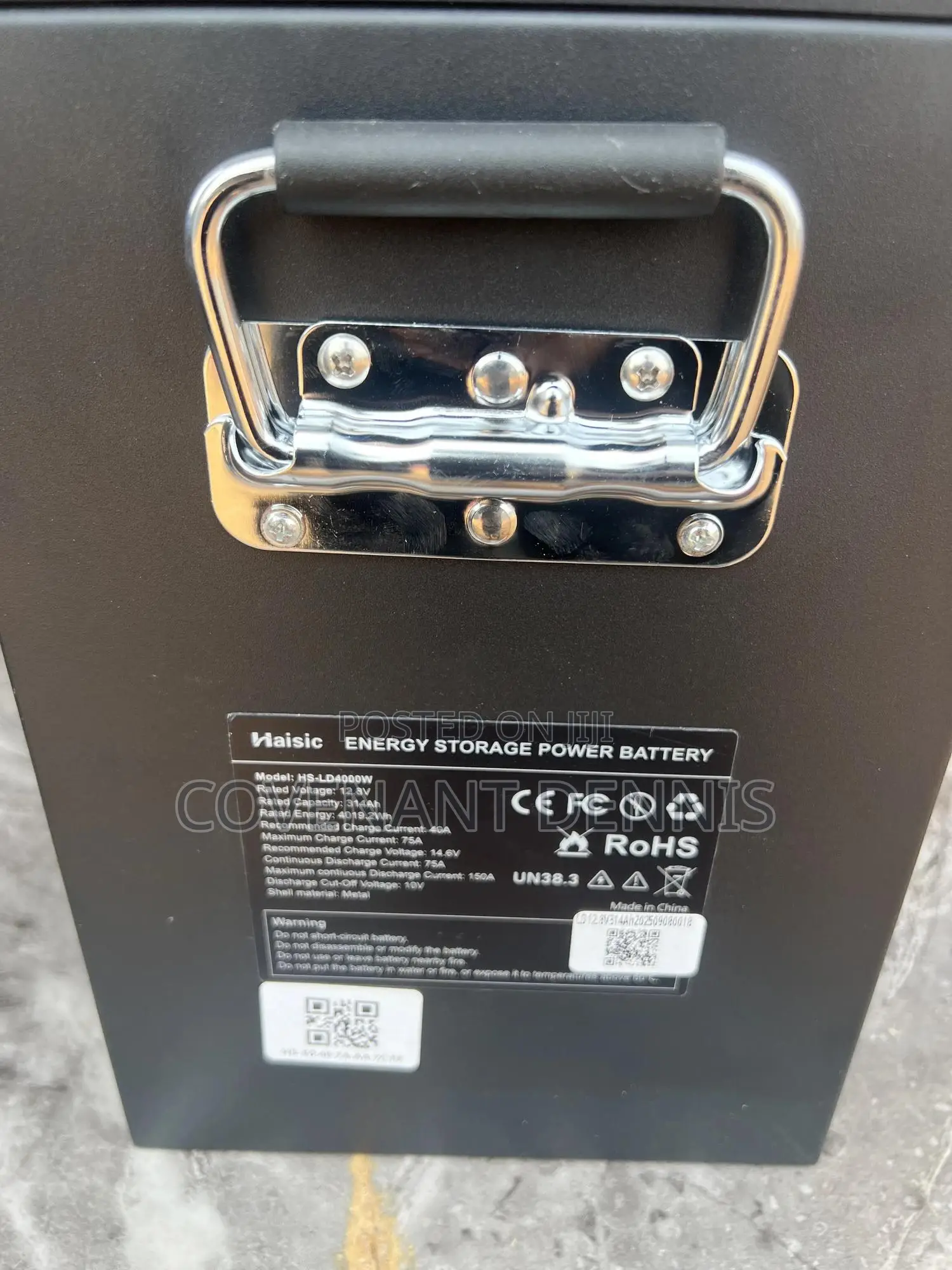 Haisic 4.2kwh 12v Lithium Ion Battery