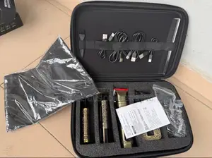 LARGNER Pro Barber Clipper Kit + Trimmer + Shaver | Rechargeable