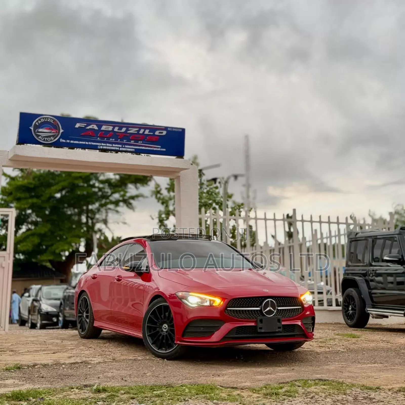 Mercedes-Benz CLA-Class 2020 Red