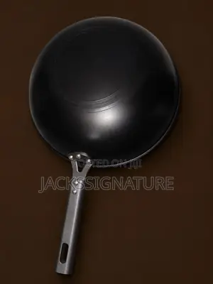 Non-Stick Wok Fry Pan (Grey Handle)