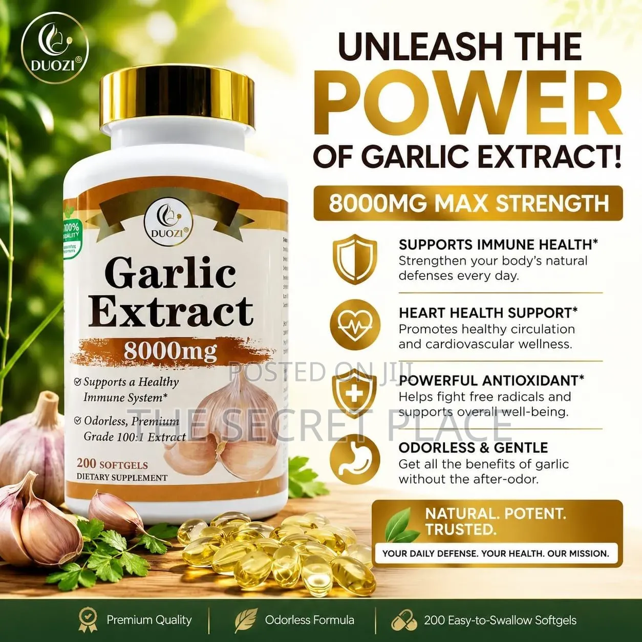 Duozi Garlic Extract 8000mg