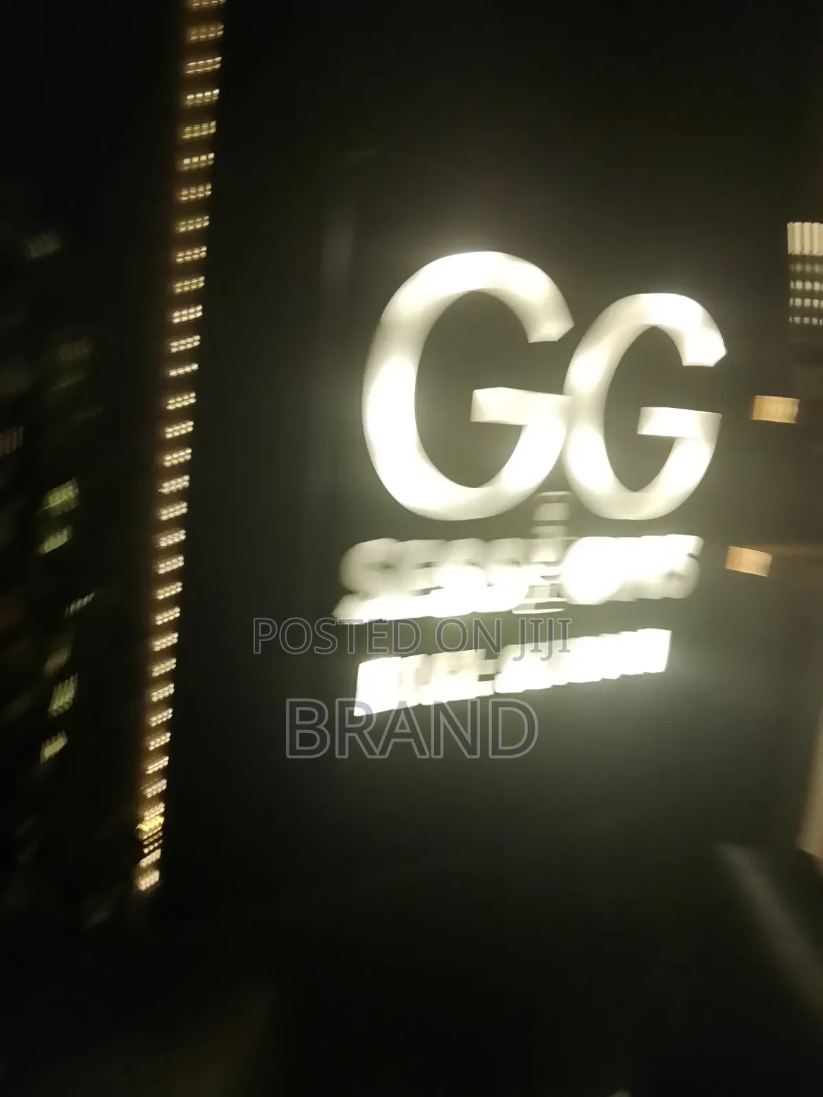 Laser Cut Signage With Lights