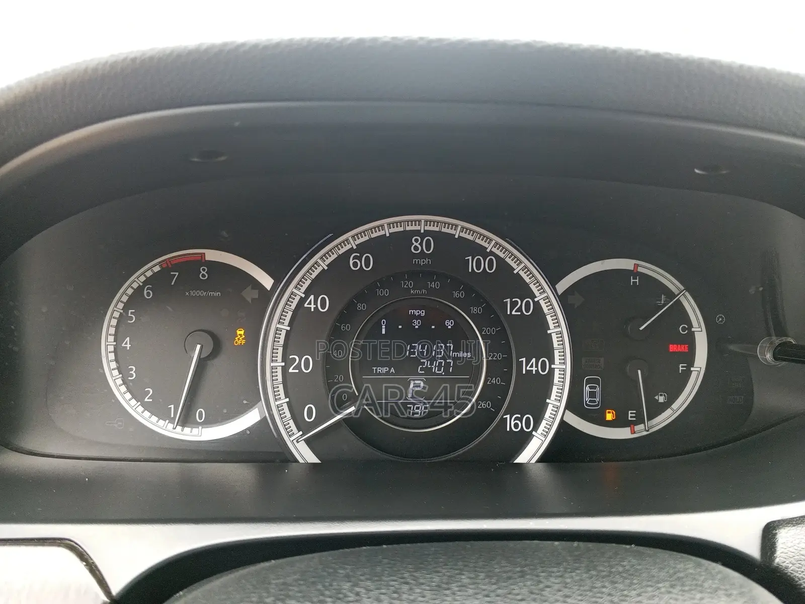 Honda Accord 2013 Black