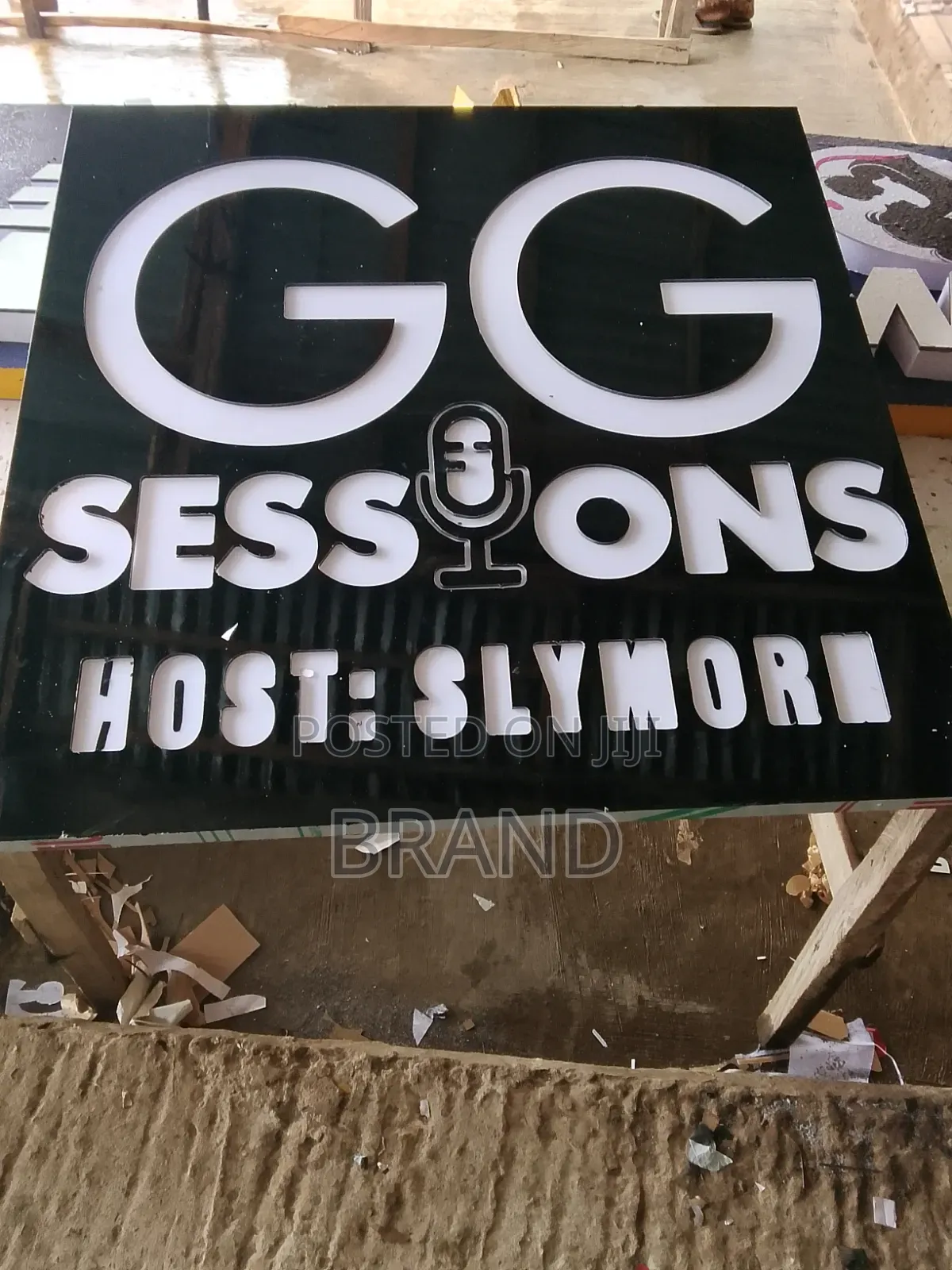 Laser Cut Signage With Lights