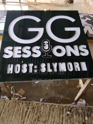 Laser Cut Signage With Lights