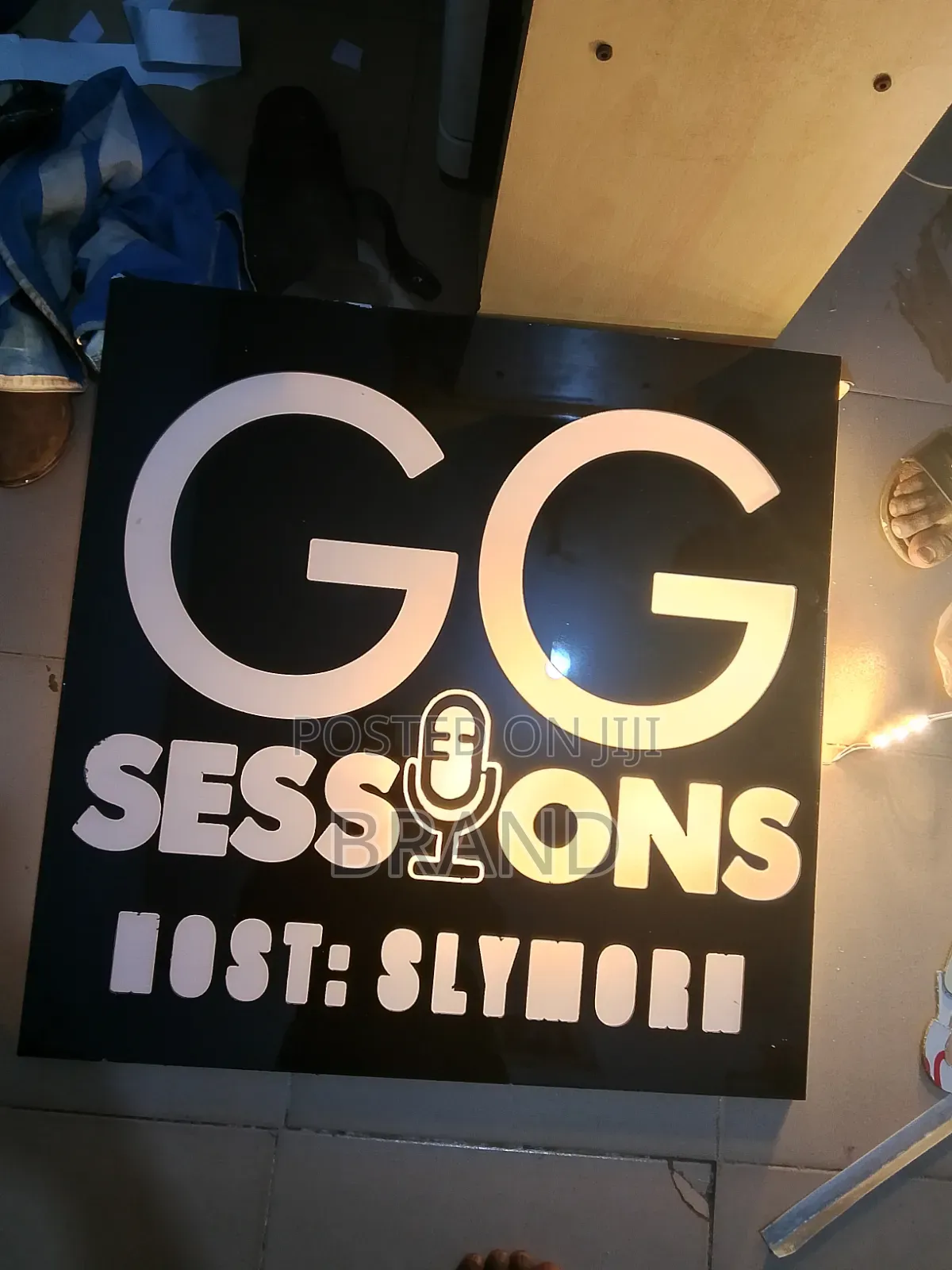 Laser Cut Signage With Lights