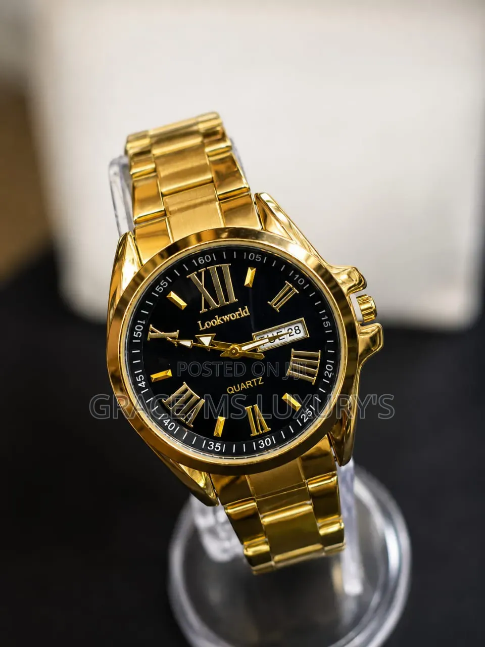 Unisex Stylist Wristwatch ( Elegant )
