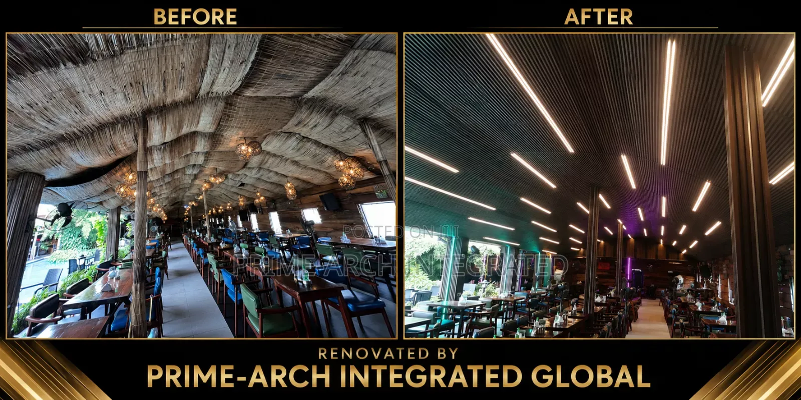 Fluted Ceiling Panel