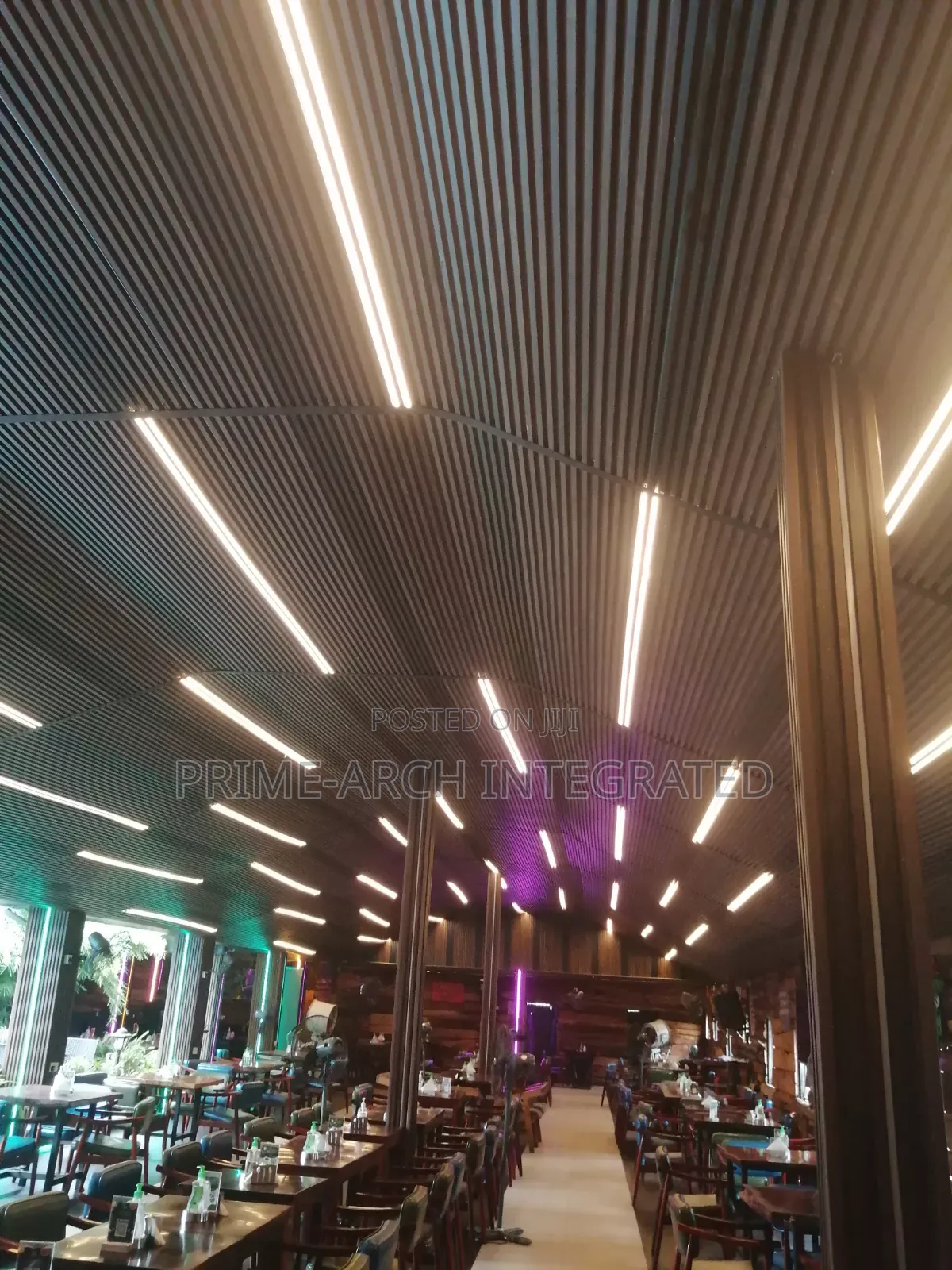 Fluted Ceiling Panel