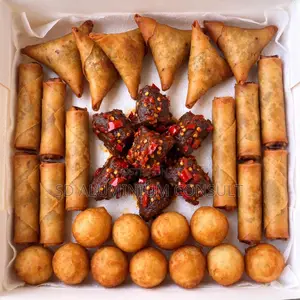 Small Chops Party Platter / Box With Peppered Meat