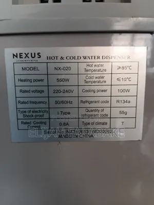NEXUS Water Dispenser + 5 Refill Cway Bottles
